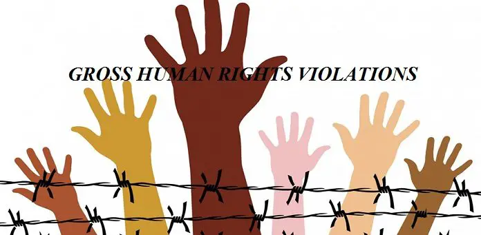 GROSS HUMAN RIGHTS VIOLATIONS human rights violations