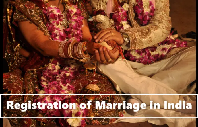 Registration of Marriage in India Registration of Marriage in India