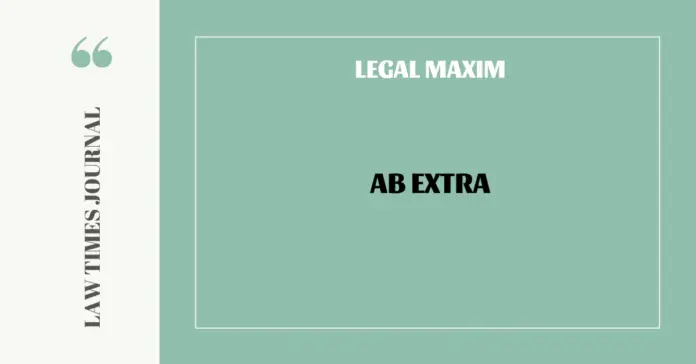 Ab Extra Ab Extra