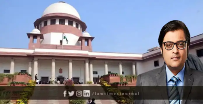 Arnab Goswami moves to SC after Bombay HC rejects bail application Arnab Goswami moves to SC after Bombay HC rejects bail application